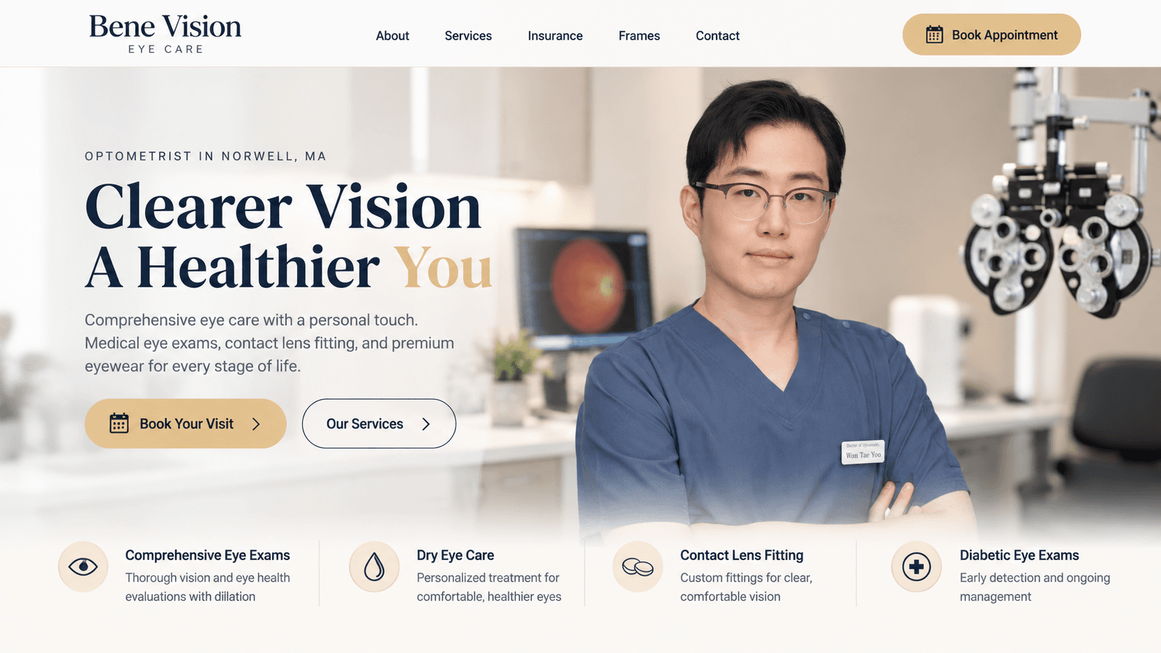Bene Vision eye care office